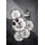 Lenox Haunted Village Accent Plates, Set Of 4, Assorted, Service For 4