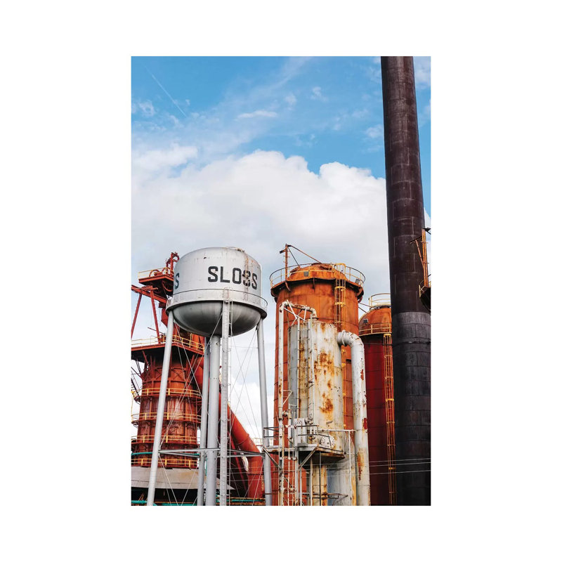 Sloss Furnaces by Bethany Young - Print on Canvas, Wrapped Canvas, 101.6cm H x 66.04cm W x 3.81cm D
