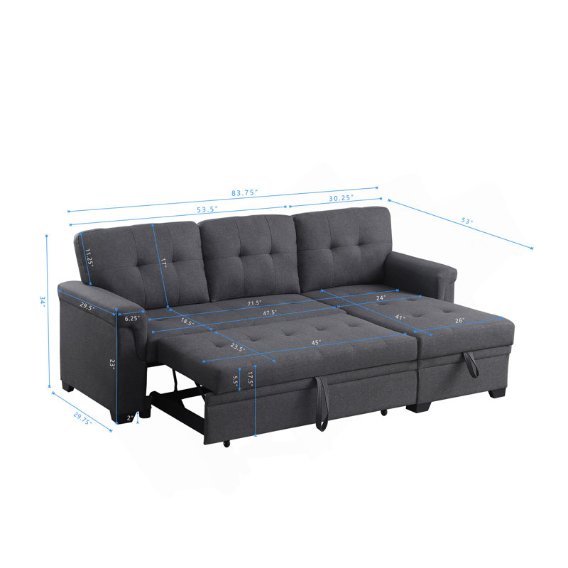 Chaise longue en L Modern Nest