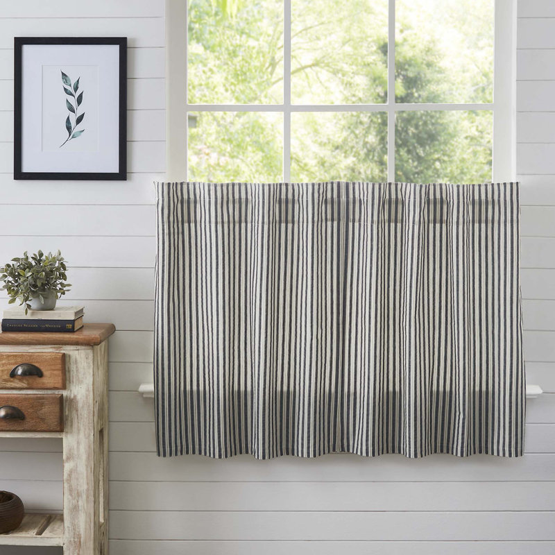 Ashmont Ticking Stripe Tier Set, 72" W x 36" L
