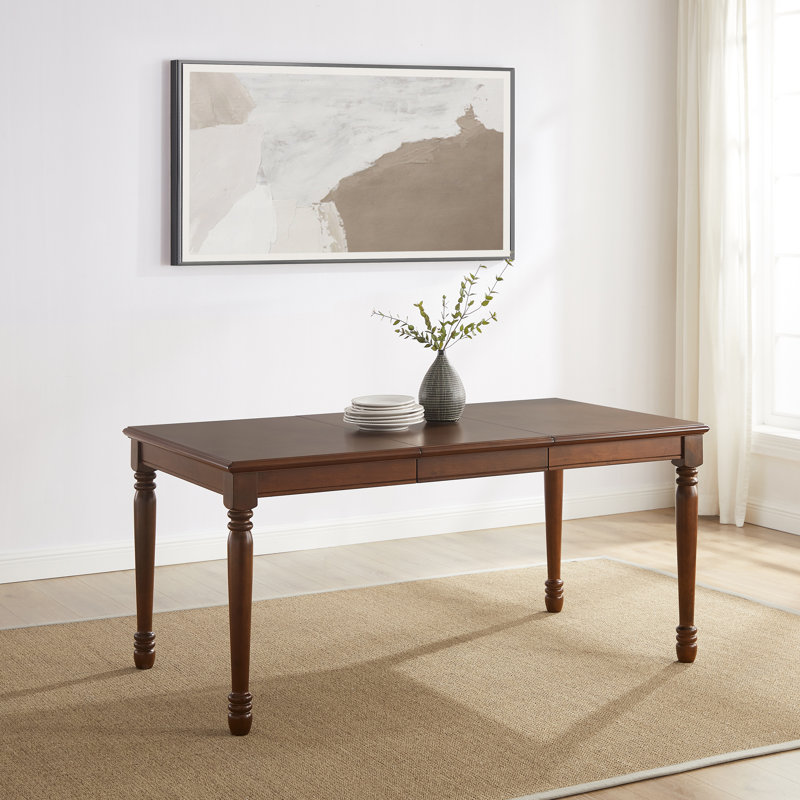 Dunblane Solid Wood Dining Table, Cherry/Cherry