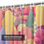 Colorful Autumn Forest Trees Park Shower Curtain with 12 Hooks-273455292
