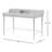 Romeo Solid Wood Writing Desk