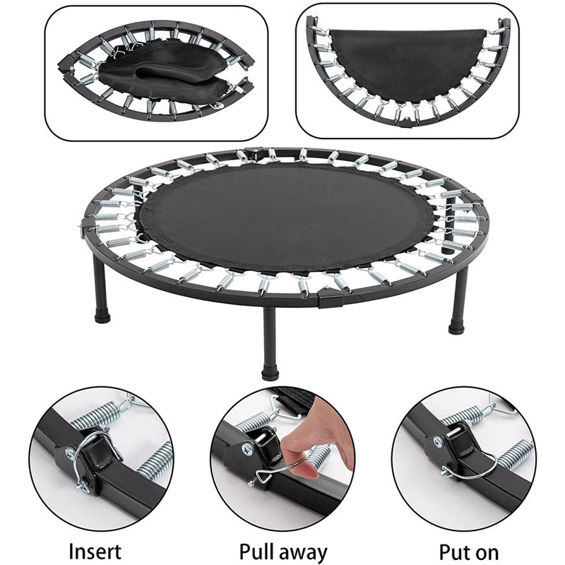 Turfee Round Fitness Trampoline