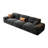 100% Polyester Modular Sofa cushion couch-107264623-107264620