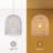 Amirh 1 - Light Natural Dome Pendant