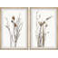Wild Autumn Flowers by Marmont Hill - 2 Piece Single Picture Frame Painting Set-72534330