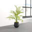 26'' Faux Palm Plant in Ceramic Pot