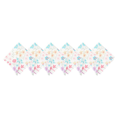 Bunnies & Blooms Napkin Set of 6