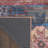 Machine Washable Southwestern Blue/Red Area Rug-1536346712