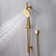 30 In. Adjustable Slide Bar For Handheld Showerheads