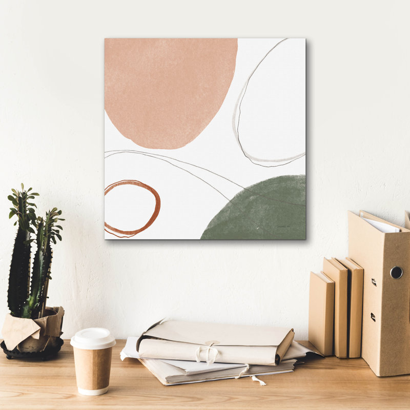 Art mural sur toile  «Thread Of Motion 1 Warm C» par Danhui Nai