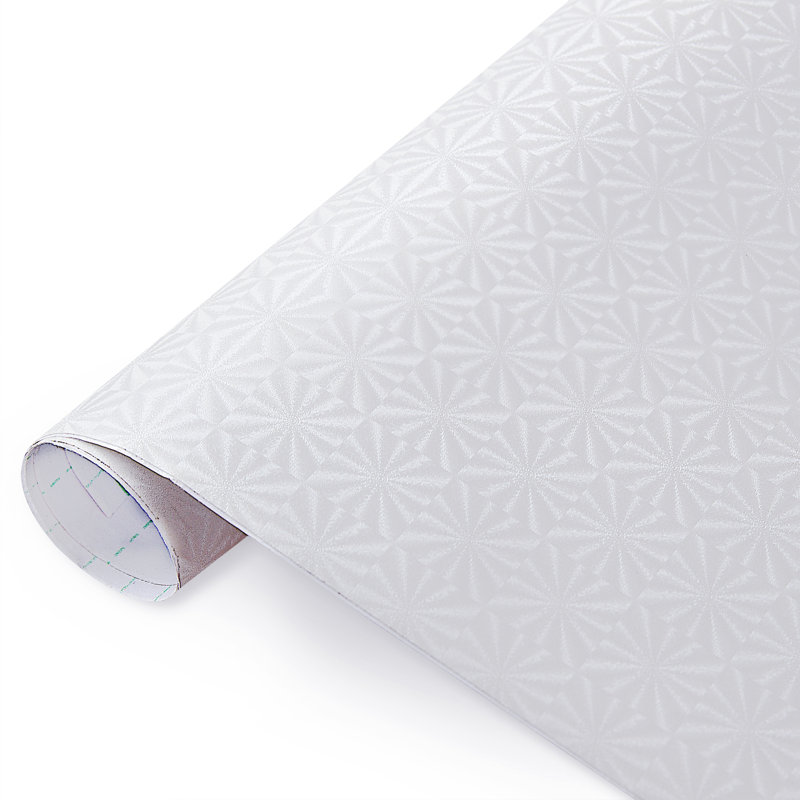 Rouleau de papier peint adhésif à peindre l 18 pi x l 24 po Yadiel