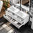 Zakis 57" Double Bathroom Vanity Set-864061482
