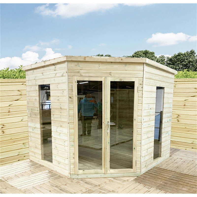 Ute 9 x 9 Ft. Tongue and Groove Summer House