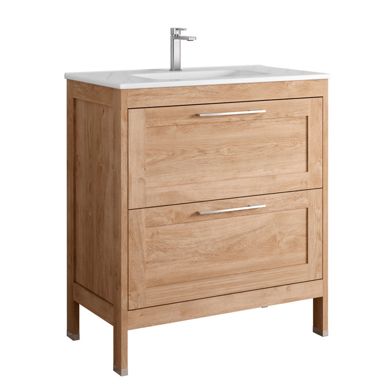 Bathroom Vanity Cabinet LAKESIDE Collection by DAX, Oak