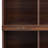 10-shelf Bookcase,Walnut