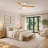 Epoch 42" DC Motor Ceiling Fan with Dimmable LED Light, Solid Wood Blades, App Control, Wall Switch & Handheld Remote-120464024-120464022