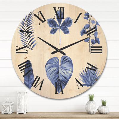 Solid Wood Wall Clock
