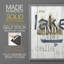Lake Calls Me, reproduction encadrée - bois massif-362634944-362635070