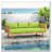 3 SEATER Patio Sofa DAYBED-428277102