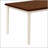 6-Piece Dining Set Wooden Table and 4 Chairs with Bench for Dining Room