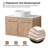 Rarnby 30" Single Sink Wall Mounted Bathroom Vanity, Floating Vanity with 2 Doors, White Ceramic Sink-128651756-128651761