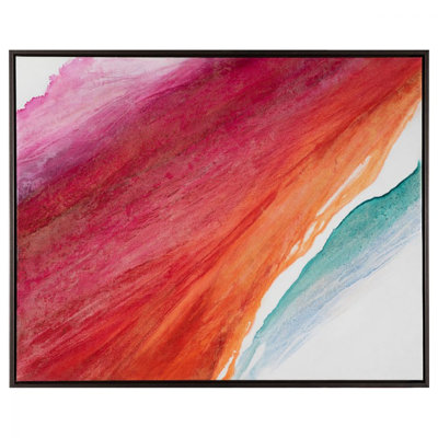 Cranberry Fire Print by Lisa Cuscuna