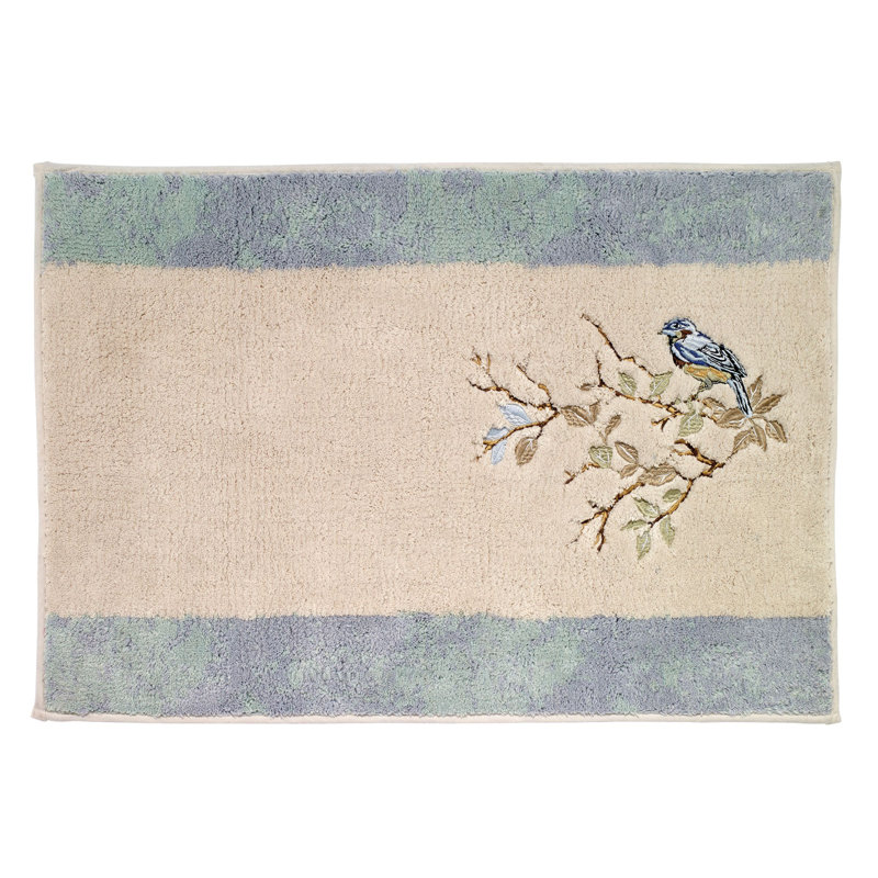 Gangarade 100% Cotton Non-Slip Bath Rug