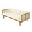 Hurst Outdoor 2-Piece Acacia Wood Conversation Set With Cushions-124925677