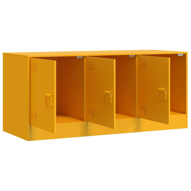 Alamar TV Stand for TVs up to 24", Mustard