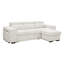 Caitlin 3 Seater Corduroy Sofa Bed-489601642