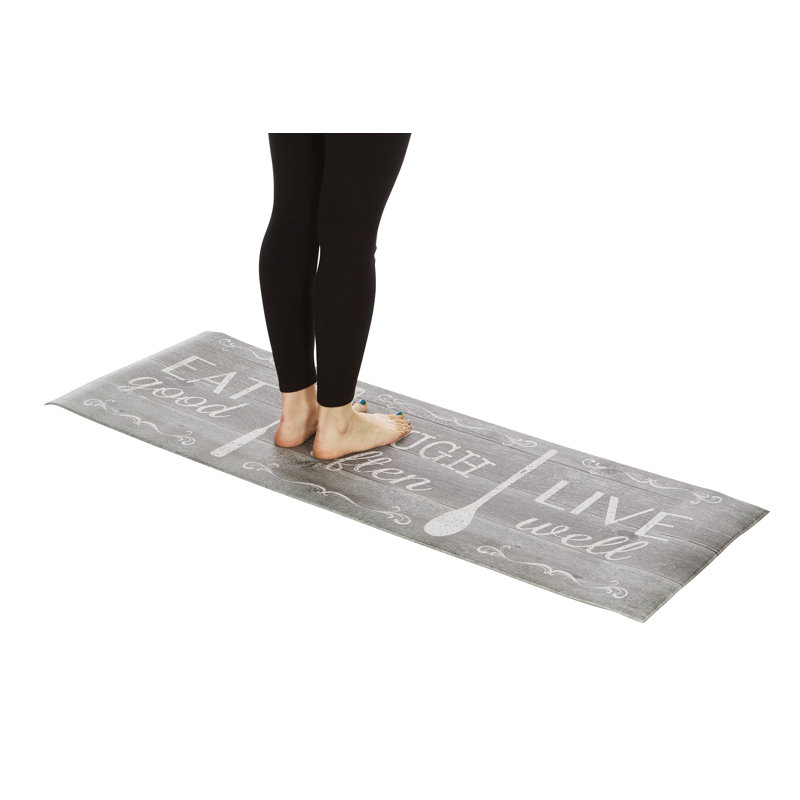 Duwayne Synthetic Water Resistant Anti-Fatigue Non-Skid Kitchen Mat