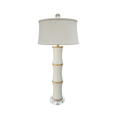 Lampe de table blanche 30 po Dantez