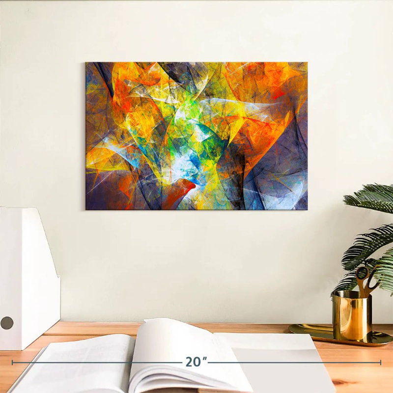 Avery Eccentric Motion Abstract, 8" H x 12" W