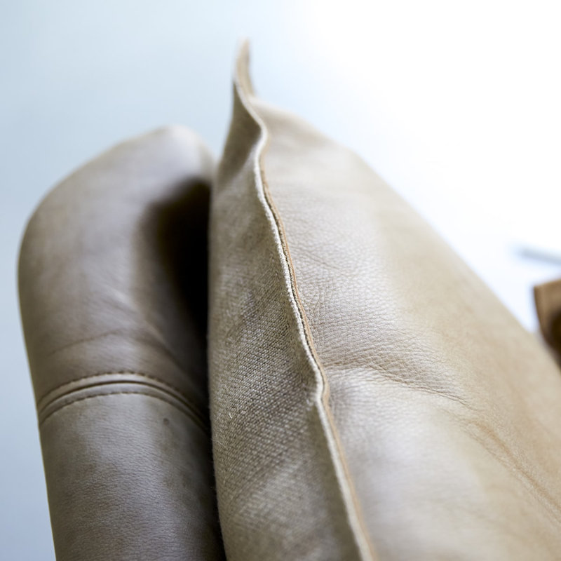 Woodnest Leather Armchair