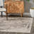 Miraloma Abstract Light Brown Area Rug-1162685728