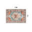 Tapis lavable antidérapant Transitional Medallion-579775160