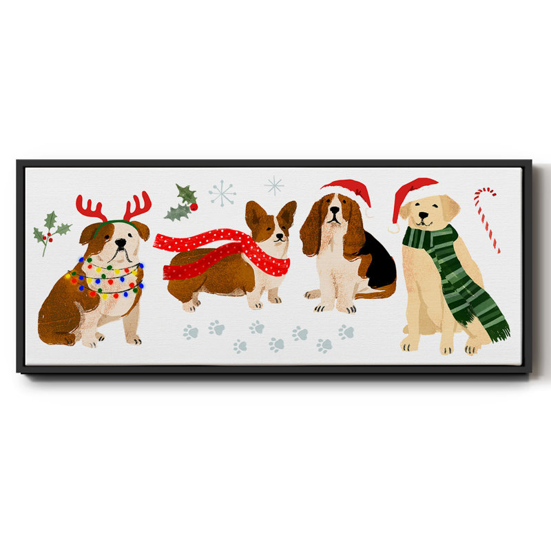 Collection Holidogs - toile encadrée