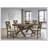 Raven Wood Fabric Upholstered Dining Chair Set of 2-1614110559