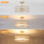 Lustre tambour en cristal 5 lumières Khyryn-1722490736