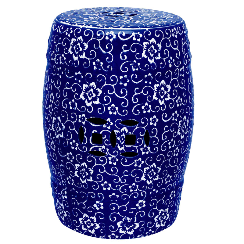 Tabouret de jardin Maxima, Bleu