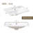 Wenty 18'' White Ceramic Rectangular Bathroom Sink