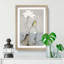Kingfisher with Lotus Flower by Ohara Koson - Picture Frame Painting Print-55765487-55765486