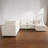 134" Wide Modular Corner Sectional with Storage Ottoman-120747530