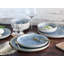 Uno Mykonos, 12 Piece Dinnerware Set, Service for 4
