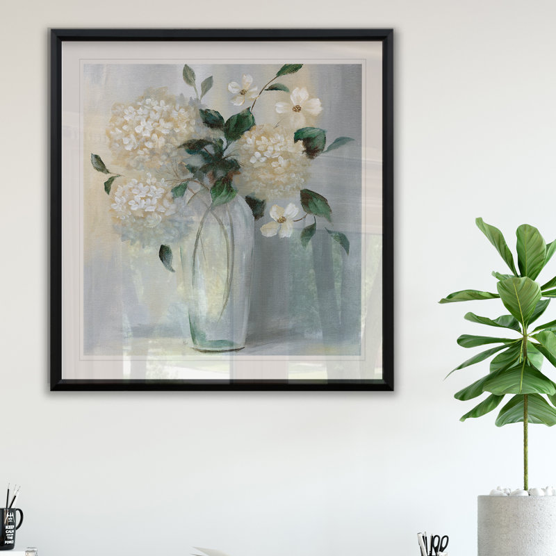 Carolina Springs Bouquet II - reproduction de cadre photo sur papier, H 26,5 po x l 26,5 po x P 1,5 po