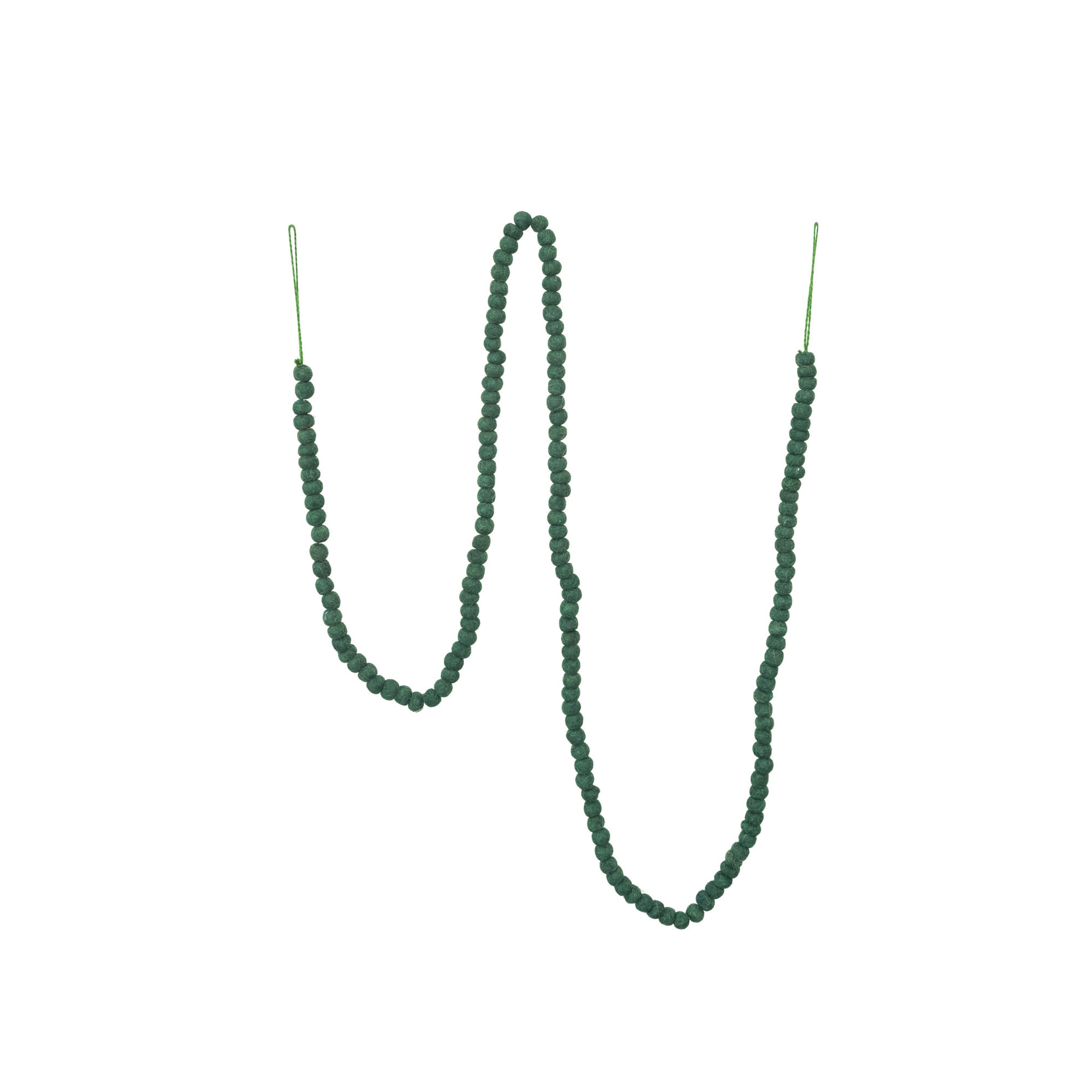 Cheniece 6' Green Bead Novelty Garland