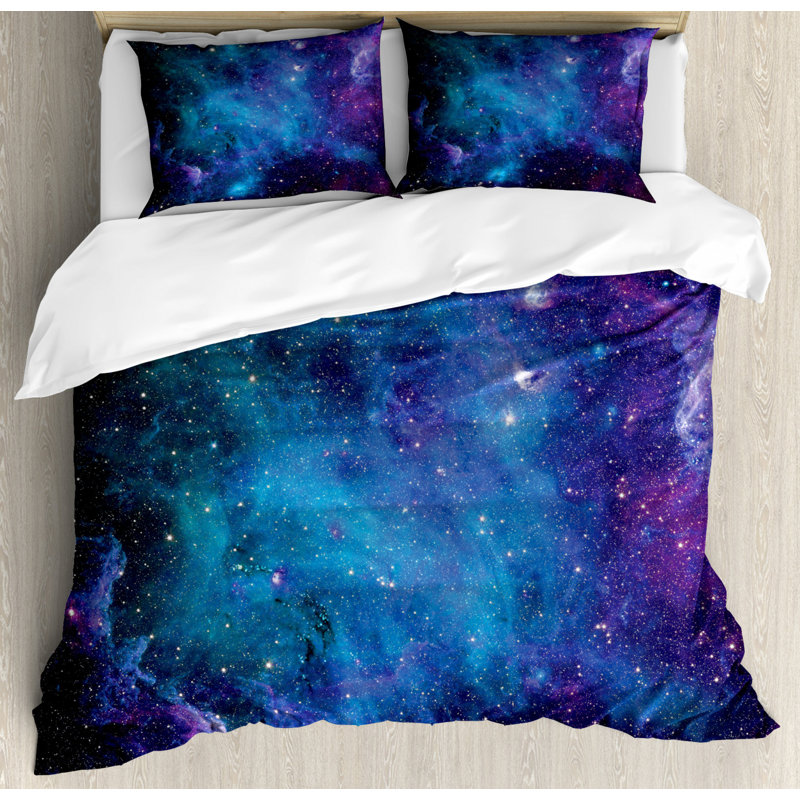 Modern & Contemporary Polyester Duvet Cover, Twin + 1  Duvet + 1 Pillow Sham