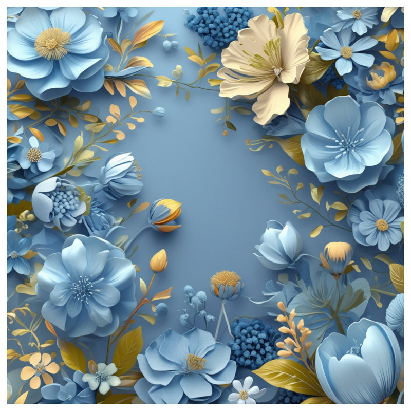 Coussins décoratifs bleus, 16 x 16 inches